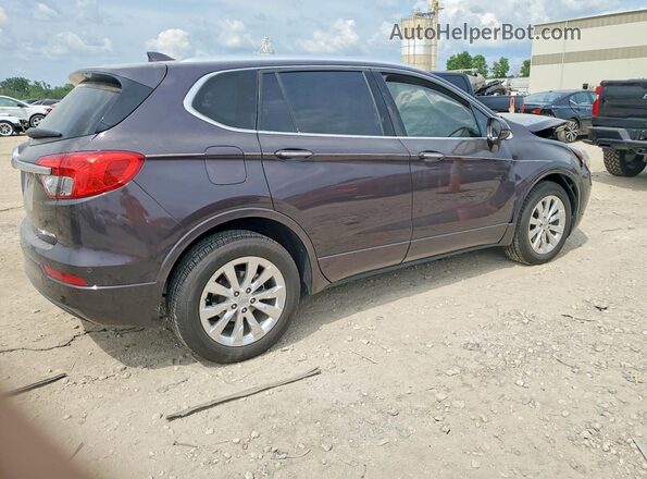 LRBFXBSAXHD223527 2017 BUICK ENVISION Brown Задня права чверть