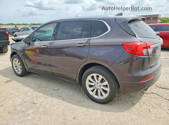 LRBFXBSAXHD223527 2017 BUICK ENVISION Brown Задня ліва чверть