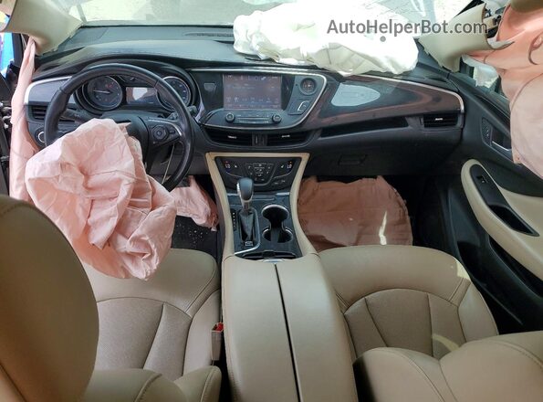 LRBFXBSAXHD223527 2017 BUICK ENVISION Brown Вид панелі приладів