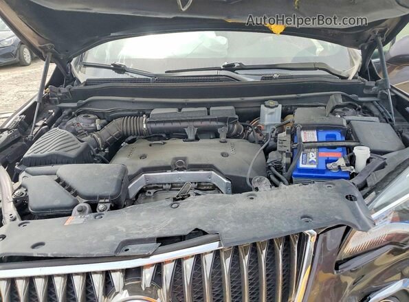 LRBFXBSAXHD223527 2017 BUICK ENVISION Brown Вид підкапотного простору