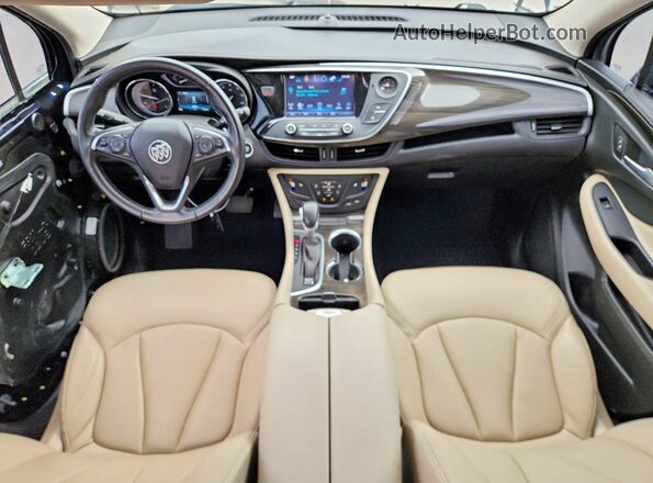LRBFXCSA0LD114511 2020 BUICK ENVISION Blue Առջևի վահանակի տեսք