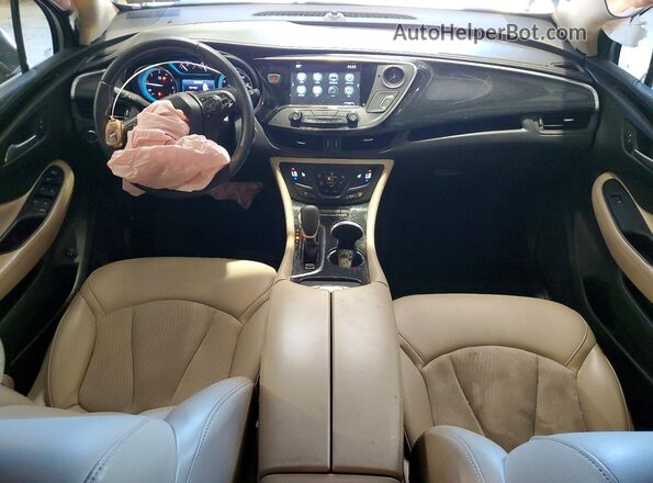 LRBFXCSA1JD003480 2018 BUICK ENVISION Black წინა პანელის ხედი