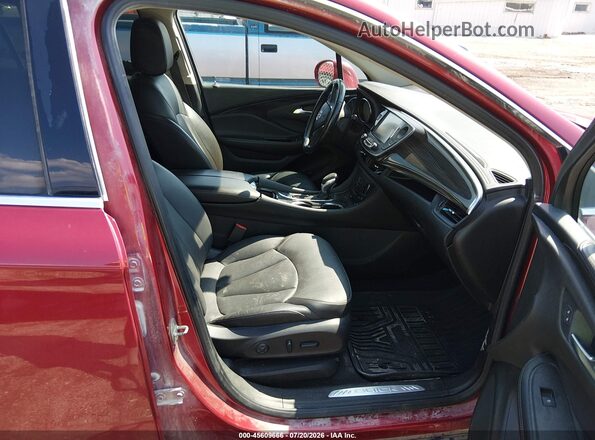 LRBFXCSA2KD013615 2019 BUICK ENVISION Maroon Front interior view