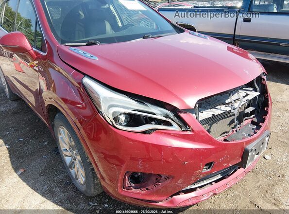 LRBFXCSA2KD013615 2019 BUICK ENVISION Maroon 