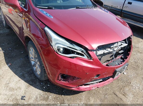LRBFXCSA2KD013615 2019 BUICK ENVISION Maroon 