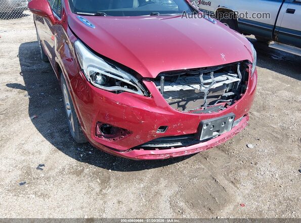LRBFXCSA2KD013615 2019 BUICK ENVISION Maroon 