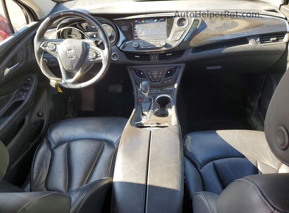 LRBFXCSA2KD108126 2019 BUICK ENVISION Burgundy Առջևի վահանակի տեսք