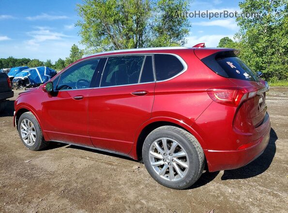 LRBFXCSA2KD108126 2019 BUICK ENVISION Burgundy Հետևի ձախ