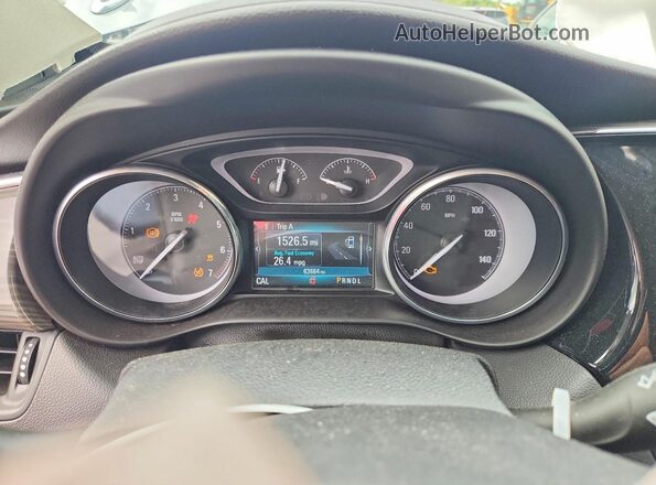 LRBFXCSA2LD207949 2020 BUICK ENVISION Gray Սարքավորումների վահանակի տեսք