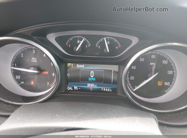 LRBFXCSA3KD039897 2019 BUICK ENVISION Белый Вид задних сидений