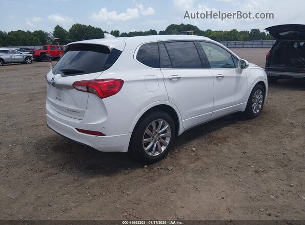 LRBFXCSA3KD039897 2019 BUICK ENVISION Белый Задняя правая четверть