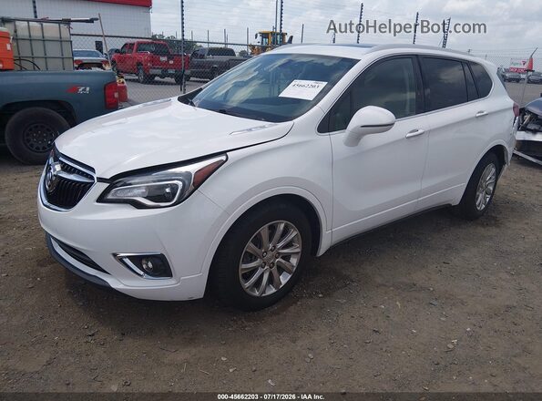LRBFXCSA3KD039897 2019 BUICK ENVISION Белый Передняя левая четверть