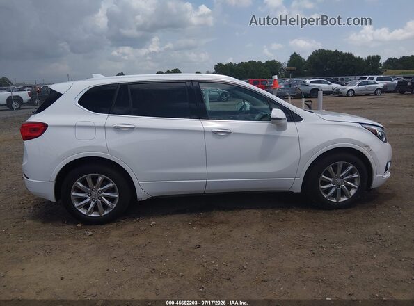 LRBFXCSA3KD039897 2019 BUICK ENVISION Белый Вид задней части салона