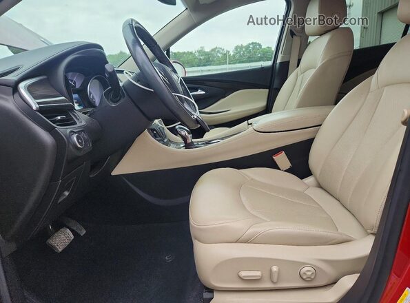 LRBFXCSA3LD157689 2020 BUICK ENVISION Red Սալոնի դիմացի տեսք