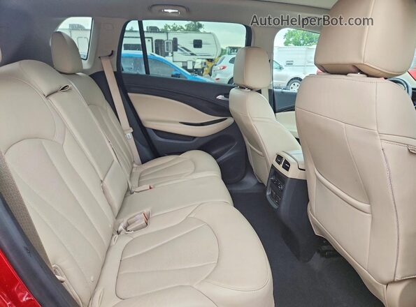 LRBFXCSA3LD157689 2020 BUICK ENVISION Red Սալոնի հետևի տեսք