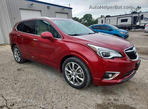 LRBFXCSA3LD157689 2020 BUICK ENVISION Red Առջևի աջ