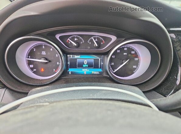 LRBFXCSA3LD157689 2020 BUICK ENVISION Red Սարքավորումների վահանակի տեսք