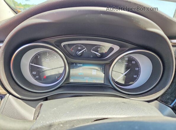 LRBFXCSA3LD179580 2020 BUICK ENVISION Gray Vista del cuadro de instrumentos