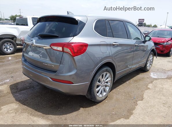 LRBFXCSA4KD011493 2019 BUICK ENVISION Gray Trasero derecho