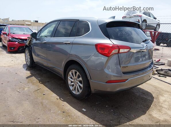 LRBFXCSA4KD011493 2019 BUICK ENVISION Gray Trasero izquierdo