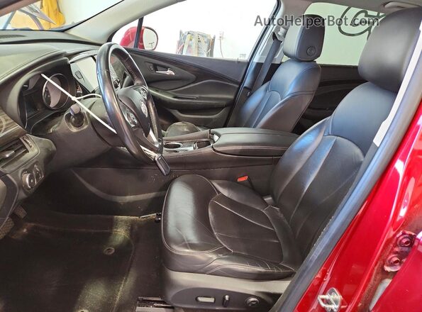 LRBFXCSA4KD095055 2019 BUICK ENVISION Maroon Front interior view