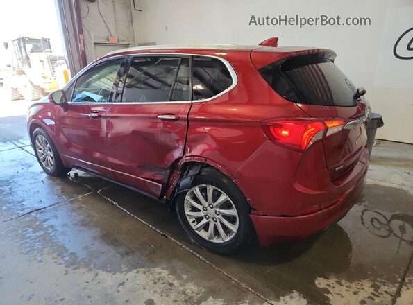 LRBFXCSA4KD095055 2019 BUICK ENVISION Maroon 