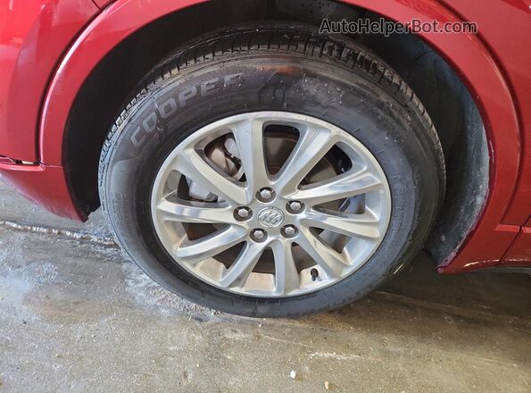 LRBFXCSA4KD095055 2019 BUICK ENVISION Maroon 