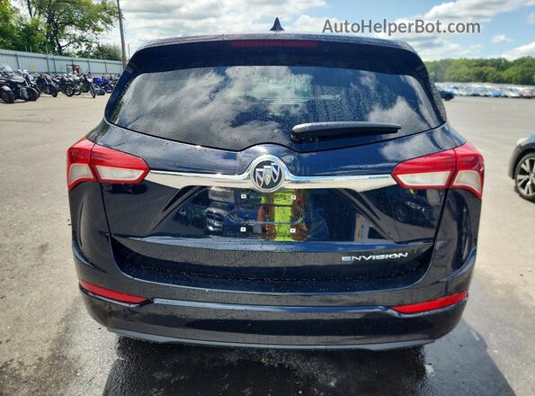 LRBFXCSA4LD179247 2020 BUICK ENVISION Blue Rear view