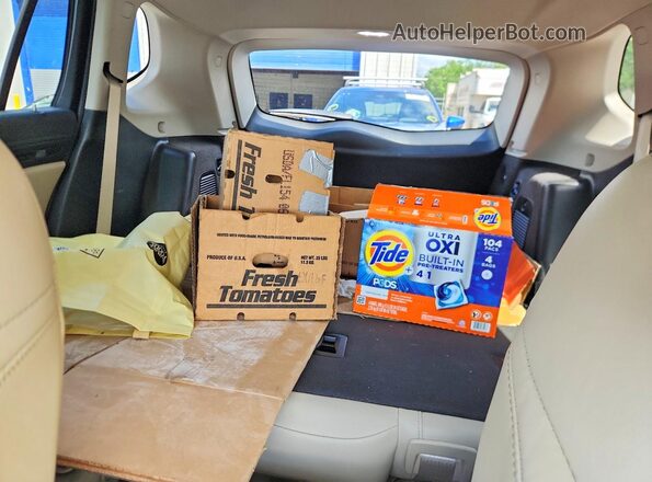 LRBFXCSA4LD179247 2020 BUICK ENVISION Blue Rear seats view