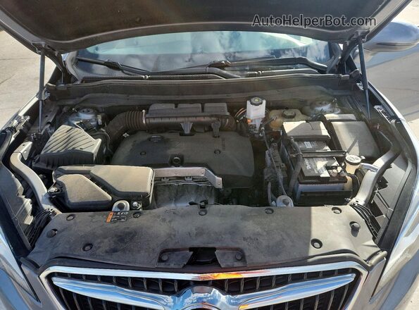 LRBFXCSA4LD229693 2020 BUICK ENVISION Серый Вид задней части салона