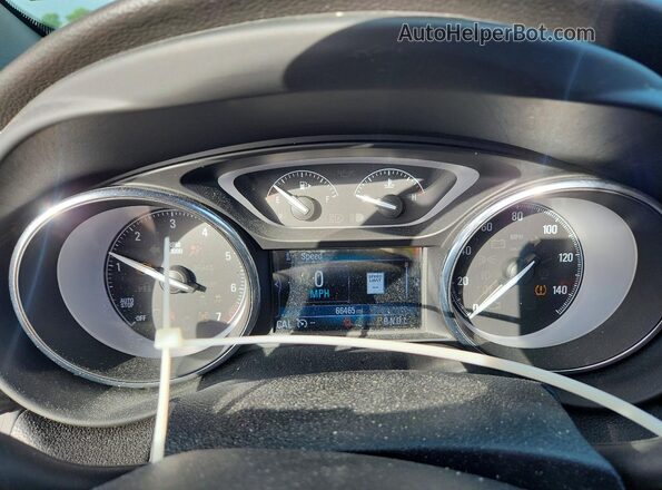 LRBFXCSA4LD229693 2020 BUICK ENVISION Серый Вид щитка приборов