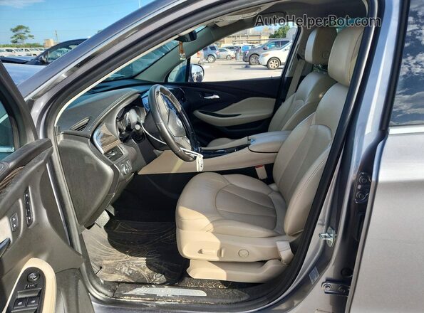 LRBFXCSA4LD229693 2020 BUICK ENVISION Серый Вид салона спереди
