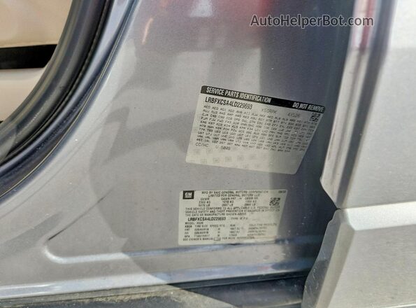LRBFXCSA4LD229693 2020 BUICK ENVISION Серый Вид подкапотного пространства