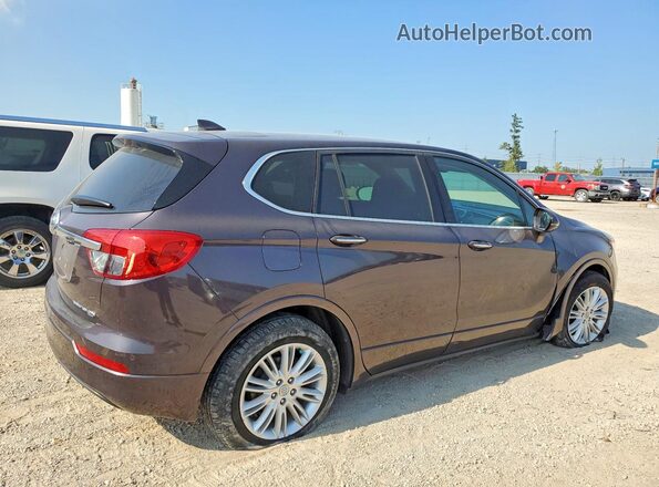 LRBFXCSA5HD049890 2017 BUICK ENVISION Brown Trasero derecho