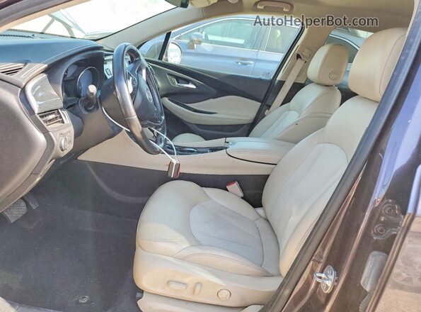 LRBFXCSA5HD049890 2017 BUICK ENVISION Brown Vista interior delantera