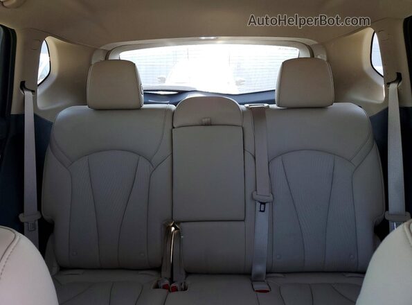LRBFXCSA5HD049890 2017 BUICK ENVISION Brown Vista de los asientos traseros