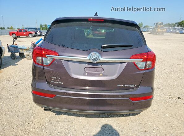LRBFXCSA5HD049890 2017 BUICK ENVISION Brown Vista trasera