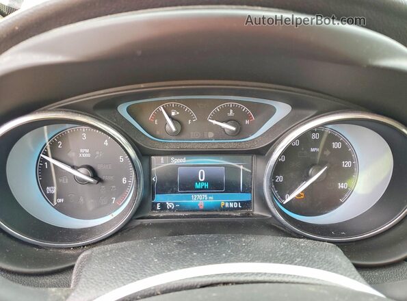 LRBFXCSA5HD142621 2017 BUICK ENVISION Red Սարքավորումների վահանակի տեսք