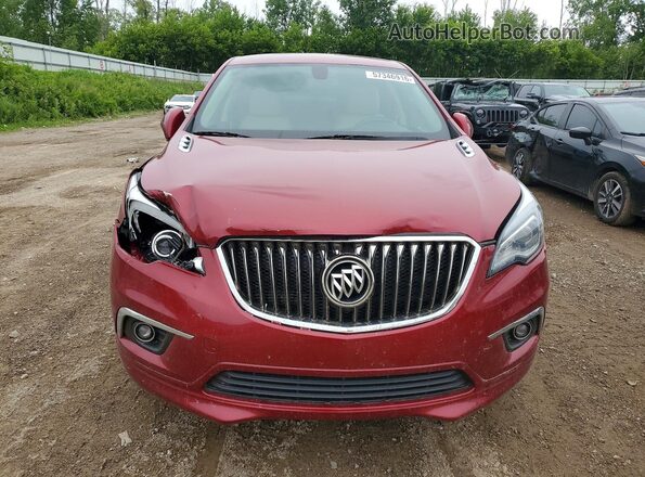 LRBFXCSA5HD142621 2017 BUICK ENVISION Red Դիմացի տեսք