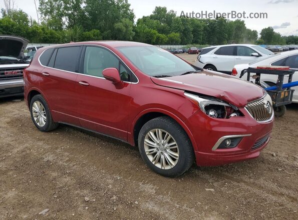 LRBFXCSA5HD142621 2017 BUICK ENVISION Red Առջևի աջ