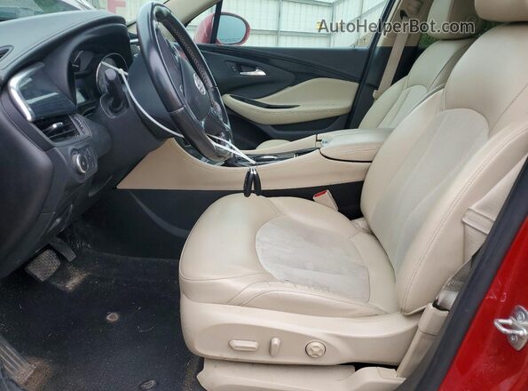 LRBFXCSA5HD142621 2017 BUICK ENVISION Red Սալոնի դիմացի տեսք