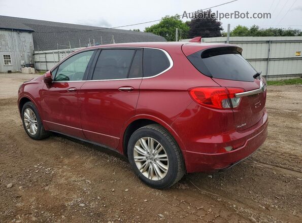 LRBFXCSA5HD142621 2017 BUICK ENVISION Red Հետևի ձախ