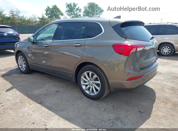 LRBFXCSA5KD018114 2019 BUICK ENVISION Brown უკანა მარცხენა