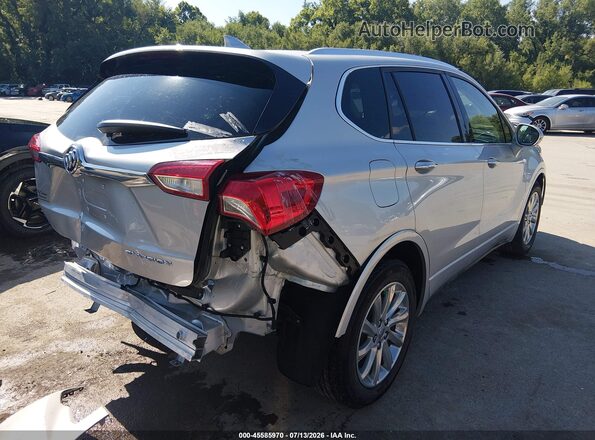LRBFXCSA5KD039366 2019 BUICK ENVISION Silver Trasero derecho