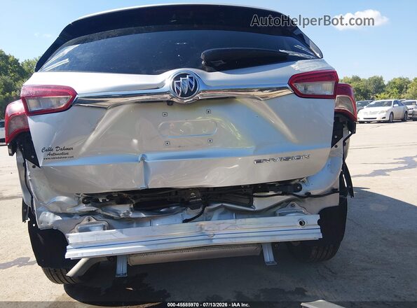 LRBFXCSA5KD039366 2019 BUICK ENVISION Silver Vista frontal