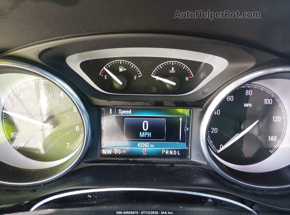 LRBFXCSA5KD039366 2019 BUICK ENVISION Silver Vista de los asientos traseros