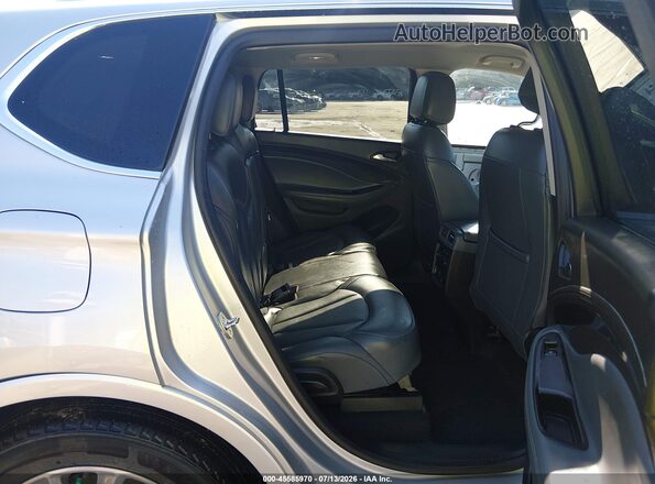 LRBFXCSA5KD039366 2019 BUICK ENVISION Silver Vista de la etiqueta del VIN