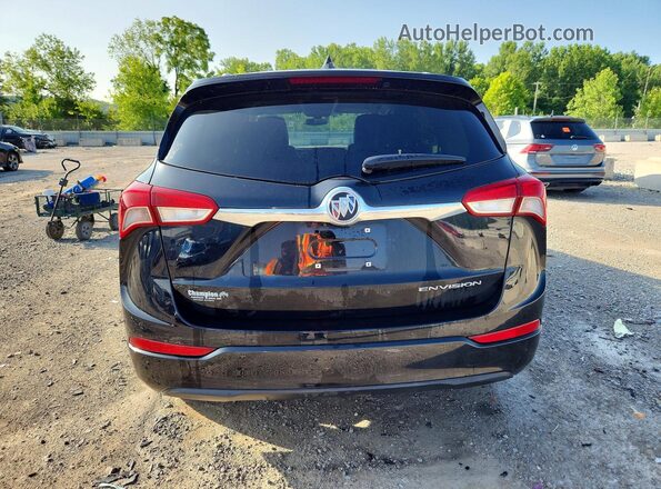 LRBFXCSA5KD141525 2019 BUICK ENVISION Черный Вид сзади