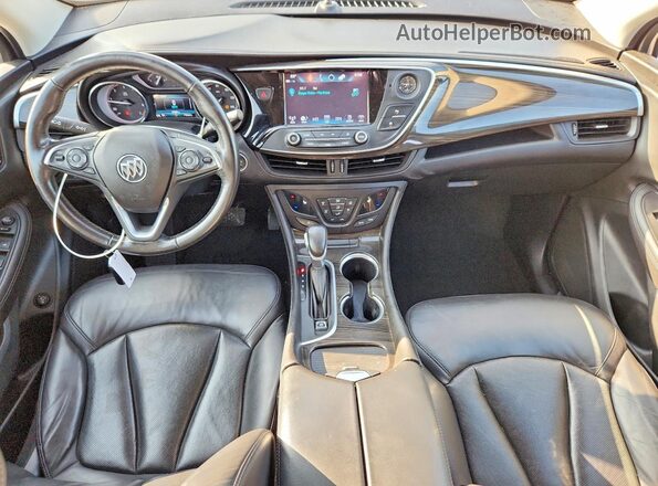 LRBFXCSA5KD141525 2019 BUICK ENVISION Черный Вид панели приборов