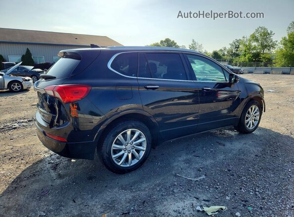 LRBFXCSA5KD141525 2019 BUICK ENVISION Черный Задняя правая четверть